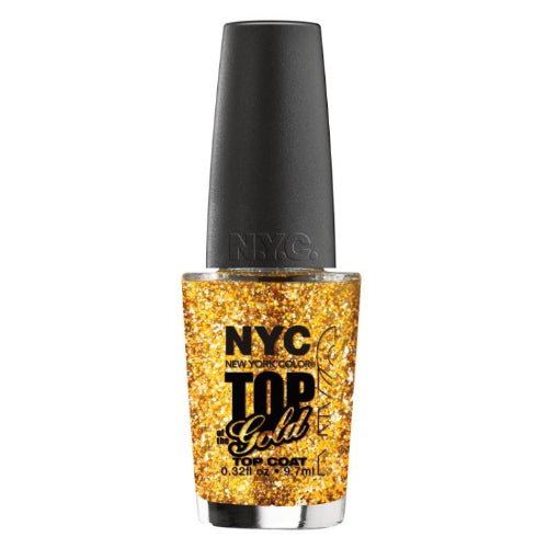 NYC Top Of The Gold Top Coat - Gold - ThisandThatShoppe