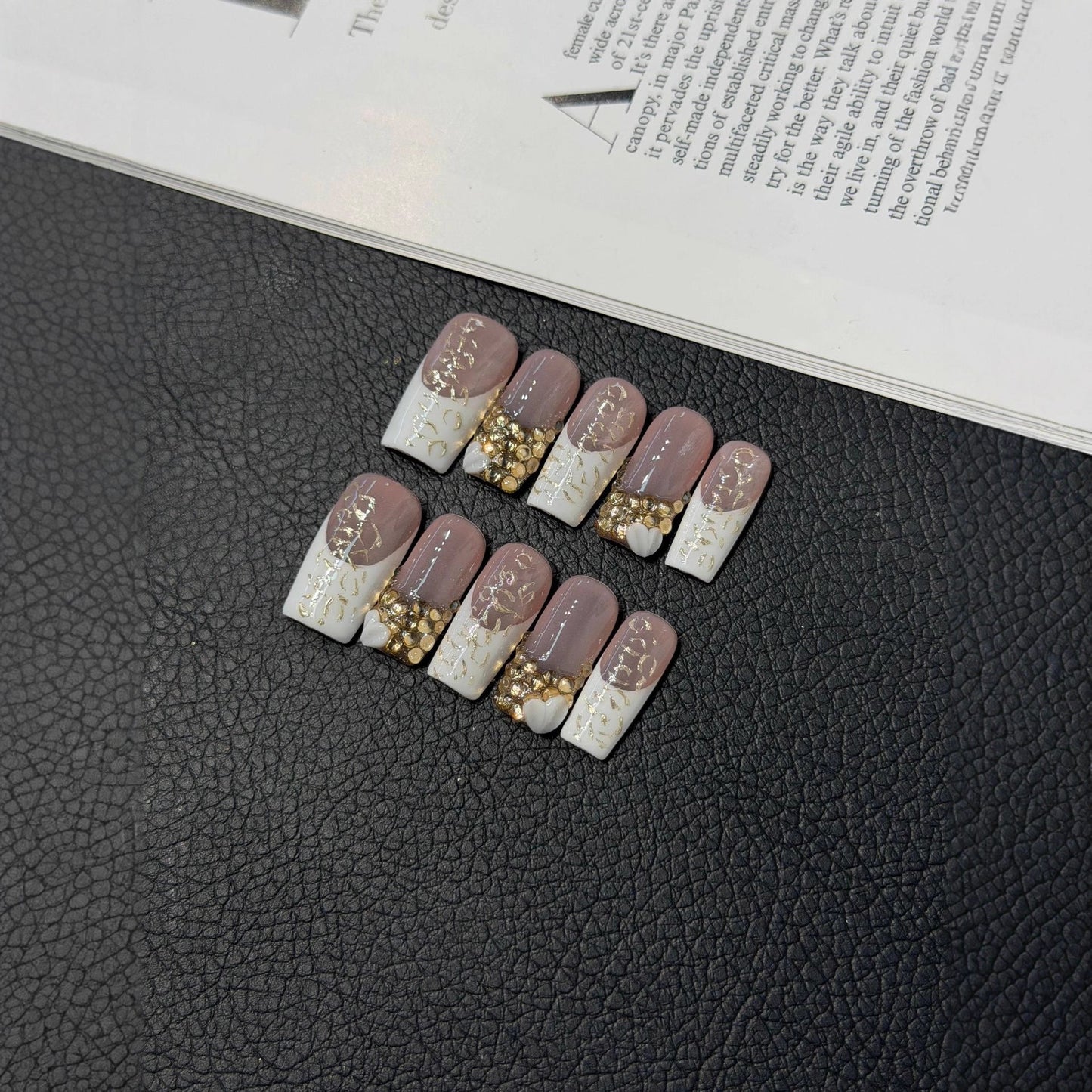 Press on Nails Pure Hand Niche Smudge Patch Press on Nails Nail Patch Advanced Sensing