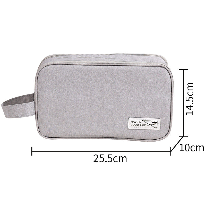 Cosmetic bag, business trip toiletries storage bag, three-layer dry and wet separation men's toilet bag, makeup bag organizer,Makeup bag with compartments,
