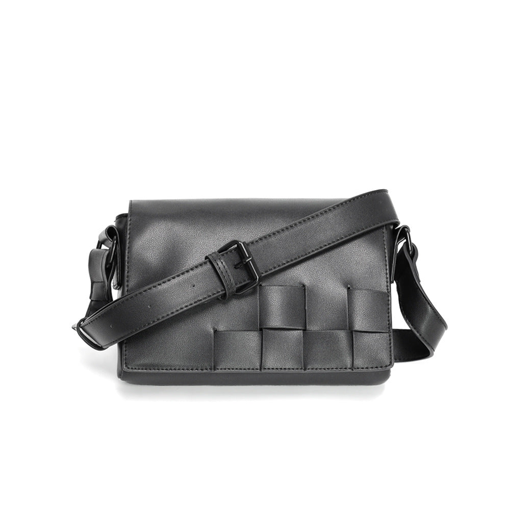Shoulder bag men, fashion crossbody bag unisex, woven crossbody bag,