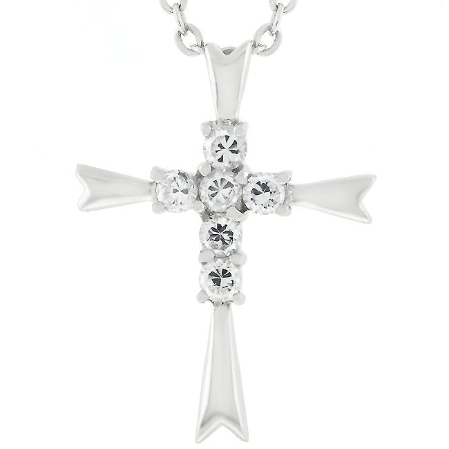 Coupled Cross Pendant - ThisandThatShoppe