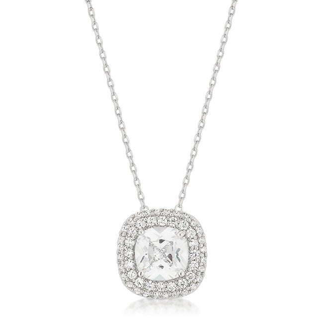 Pave Halo Pendant - ThisandThatShoppe