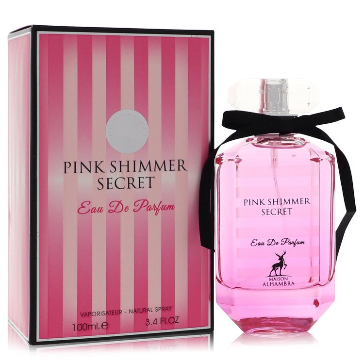 Pink Shimmer Secret von Maison Alhambra Eau De Parfum Spray 100 ml für Damen