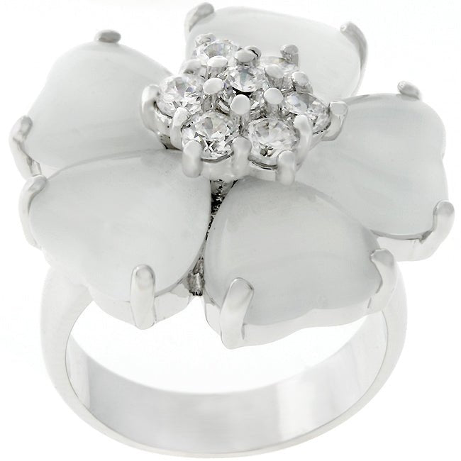 Floral Nouveau Ring - ThisandThatShoppe