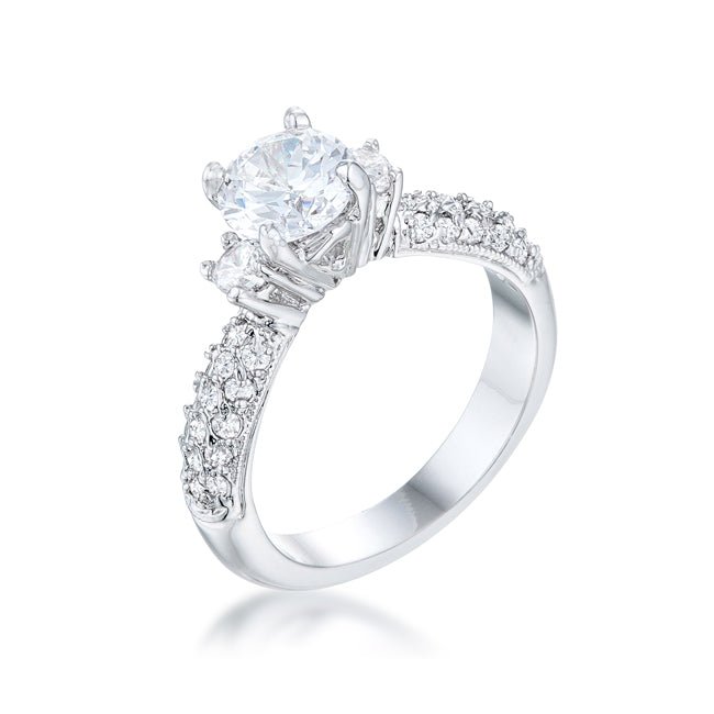 Classic Pave Bridal Ring - ThisandThatShoppe