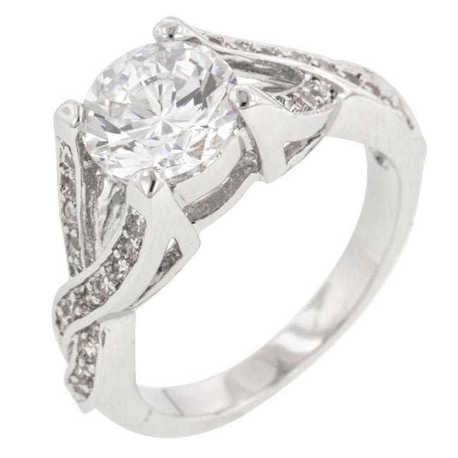 Brilliant Twist Engagement Ring - ThisandThatShoppe