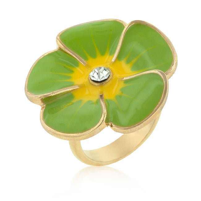Bezel Set Round Cut Bridal Ring Set - ThisandThatShoppe