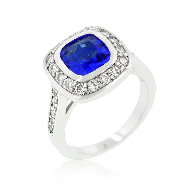 Solitaire Topaz Cocktail Ring - ThisandThatShoppe