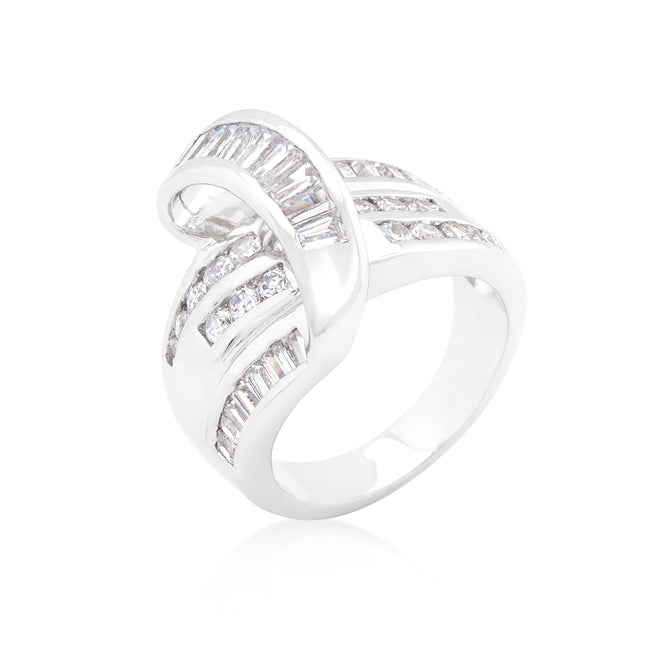 Channel Set Overlap Ring - ThisandThatShoppe