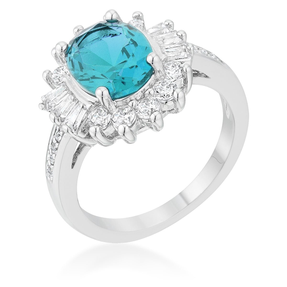 Chrisalee 3ct CZ Classic Ring - ThisandThatShoppe