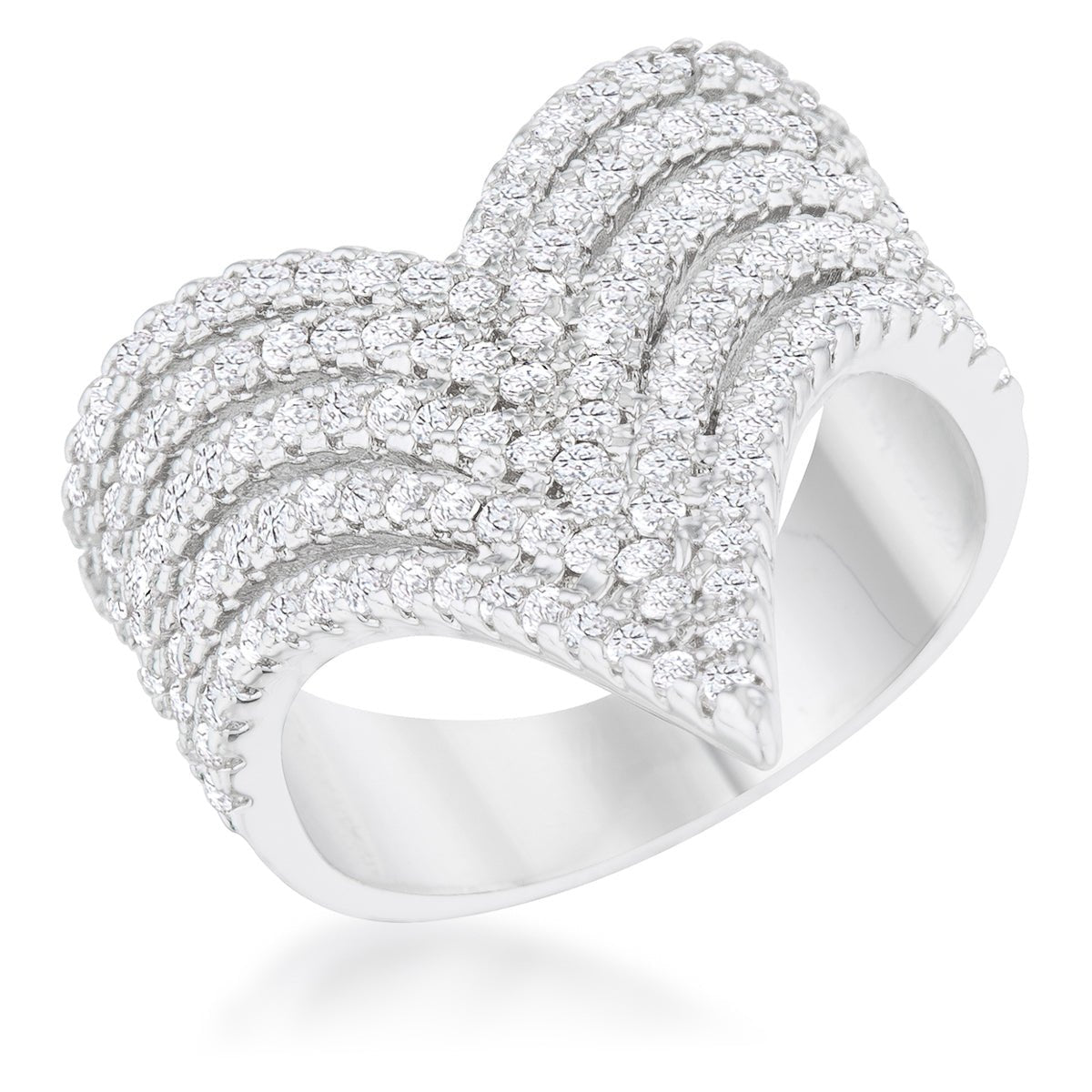Vera 1.42ct CZ Vintage Inspi Cocktail Ring - ThisandThatShoppe