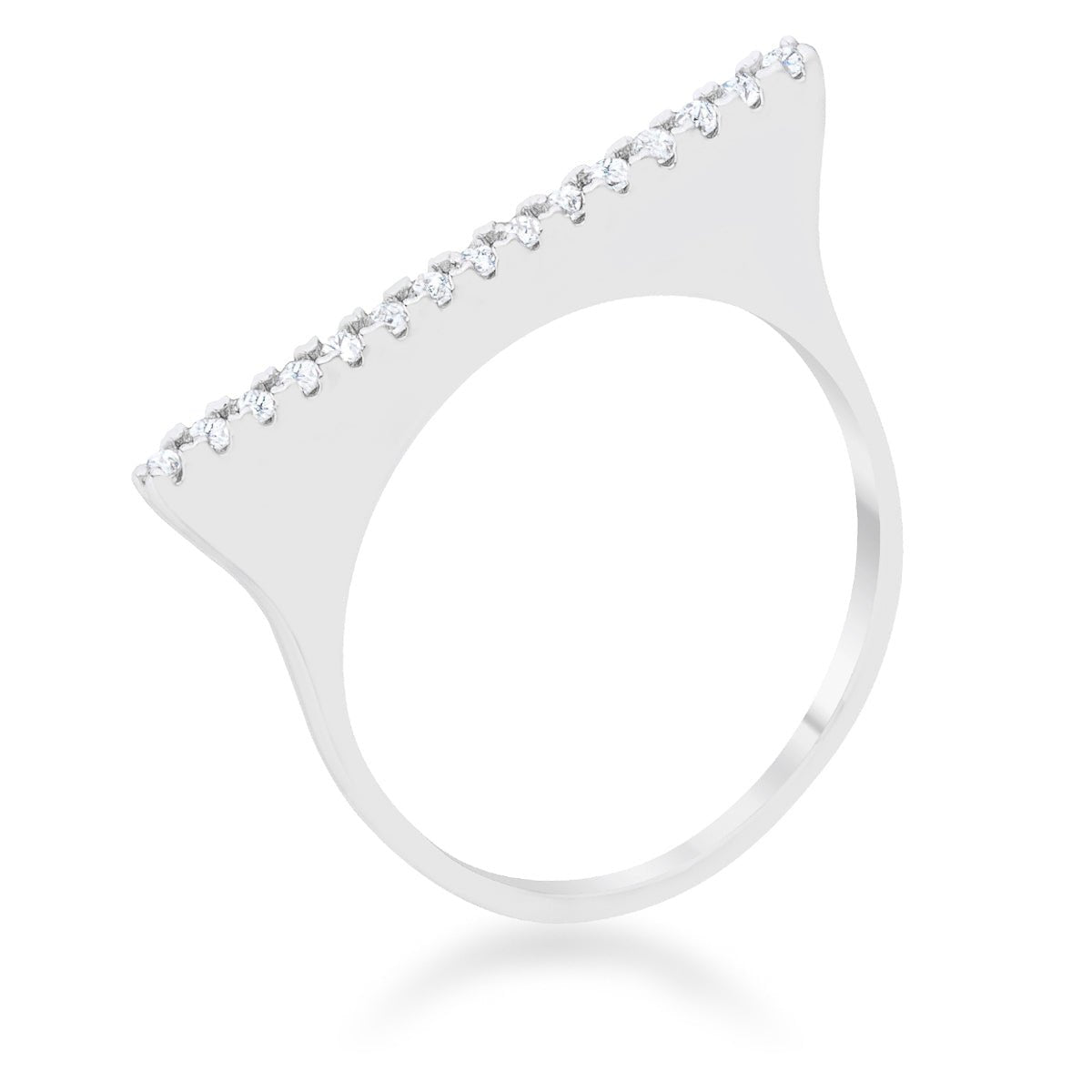 Karolina 0.2ct CZ Contemporary Simple Ring - ThisandThatShoppe