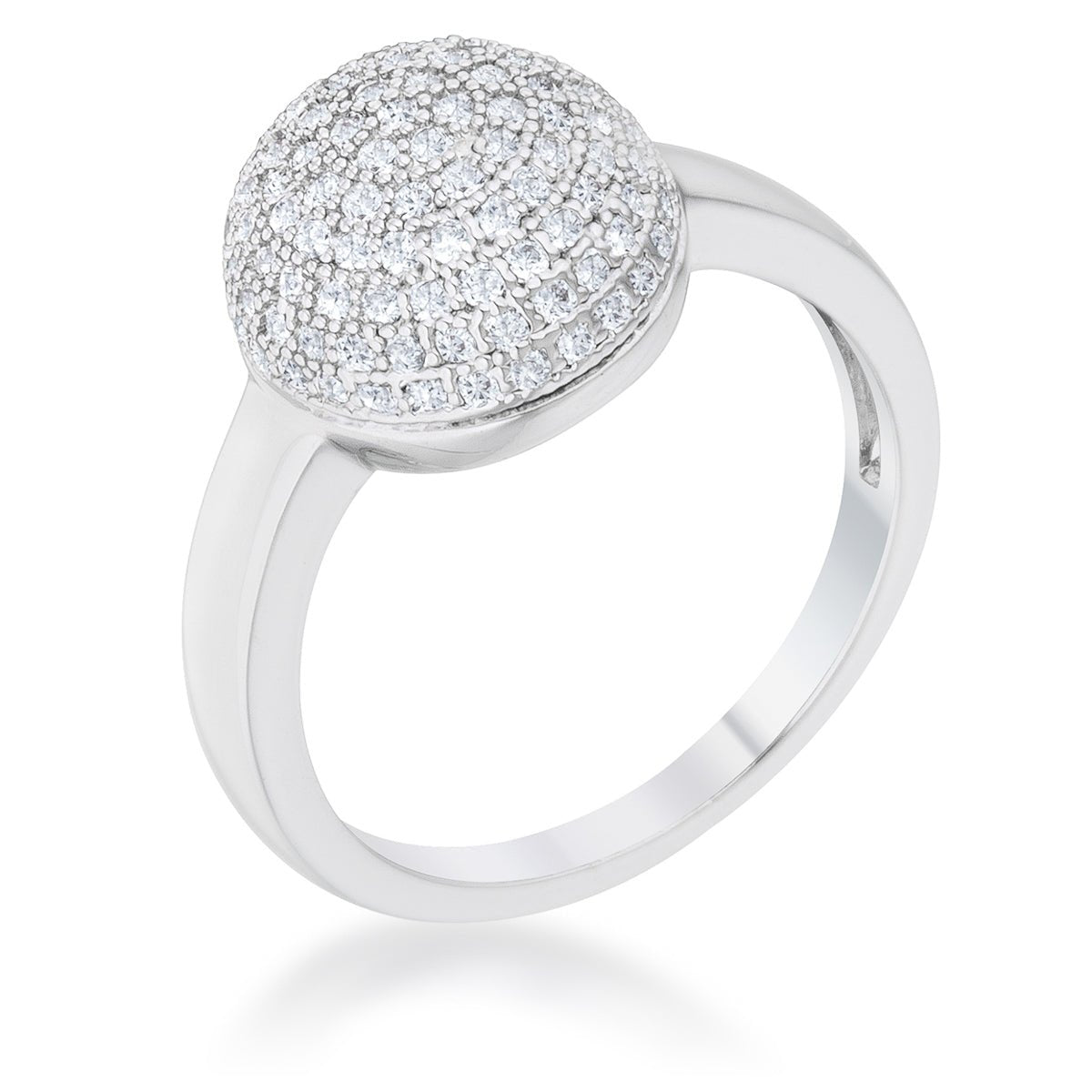 Brie 0.6ct CZ Contemporary Sphere Ring - ThisandThatShoppe