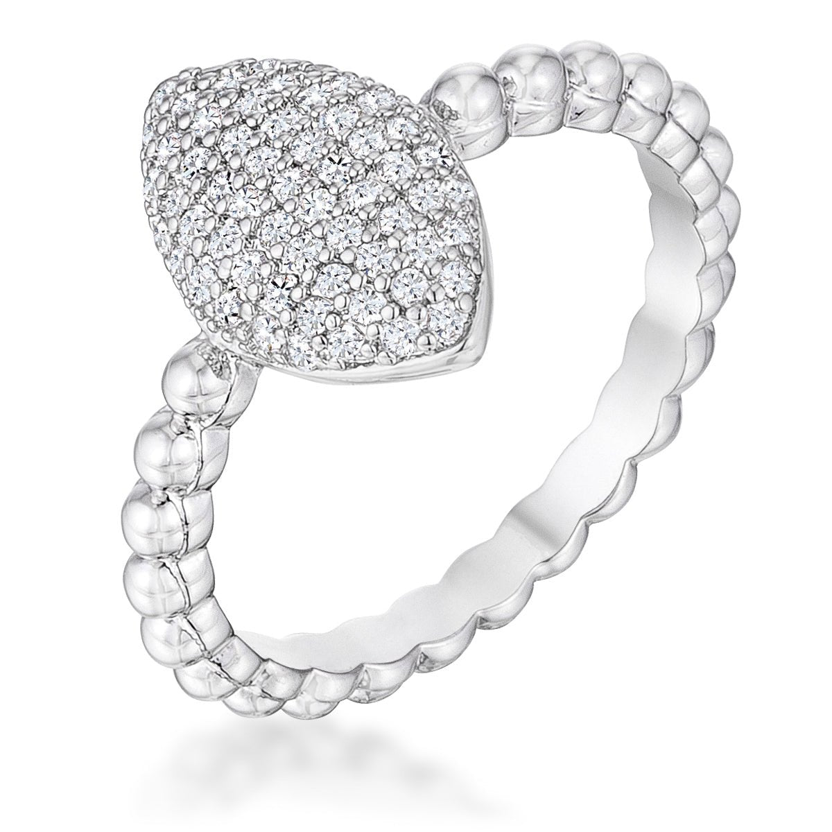 .3Ct Beautiful Oval-Designed Ring With CZ - ThisandThatShoppe