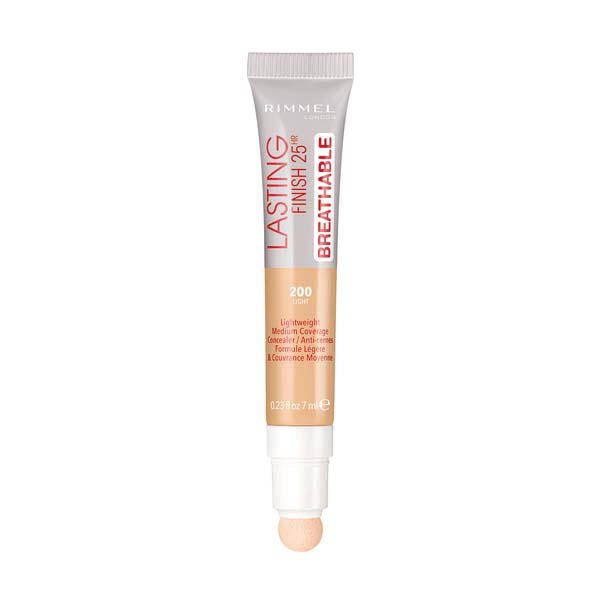 RIMMEL LONDON Lasting Finish Fond de Teint Anti-Cernes Respirant - Clair