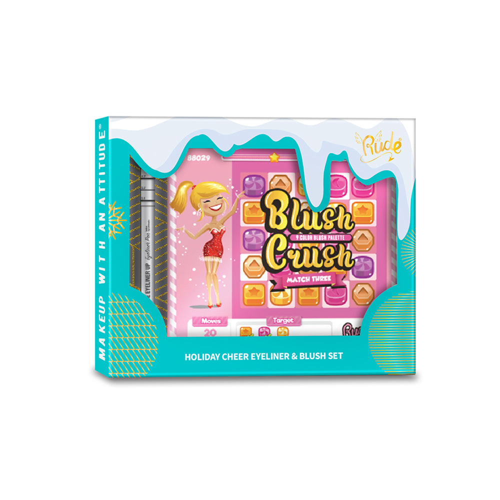 RUDE Holiday Cheer Eyeliner & Rouge Set