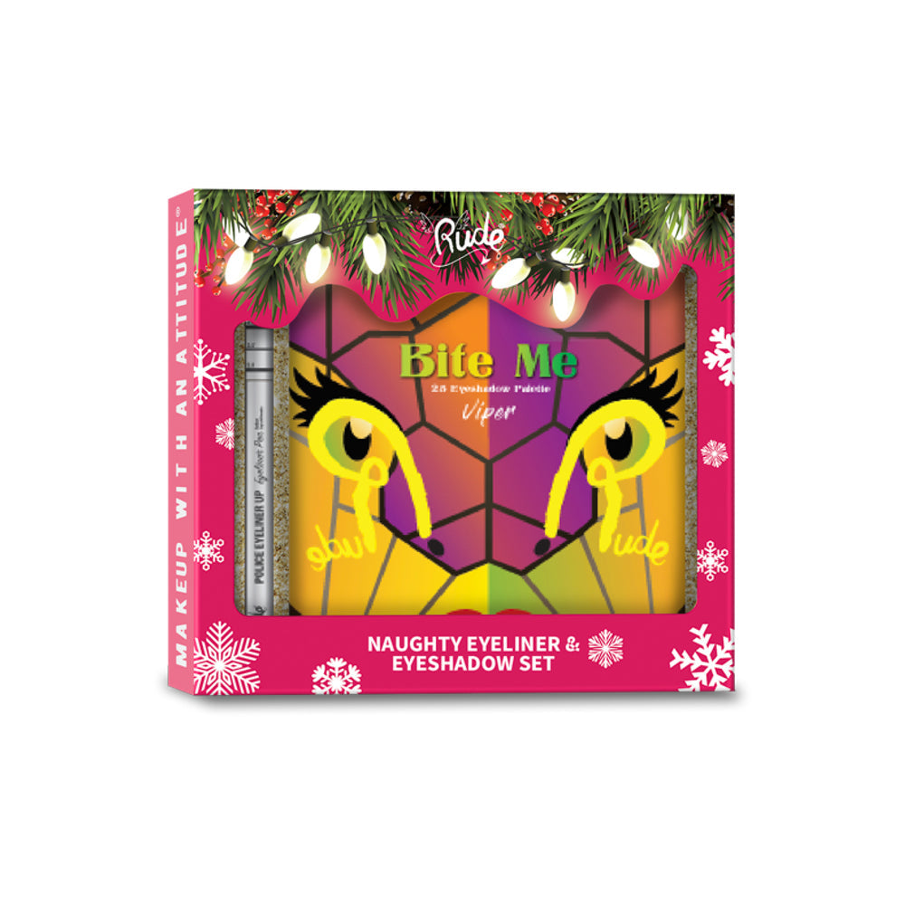 RUDE Naughty Eyeliner & Lidschatten Set