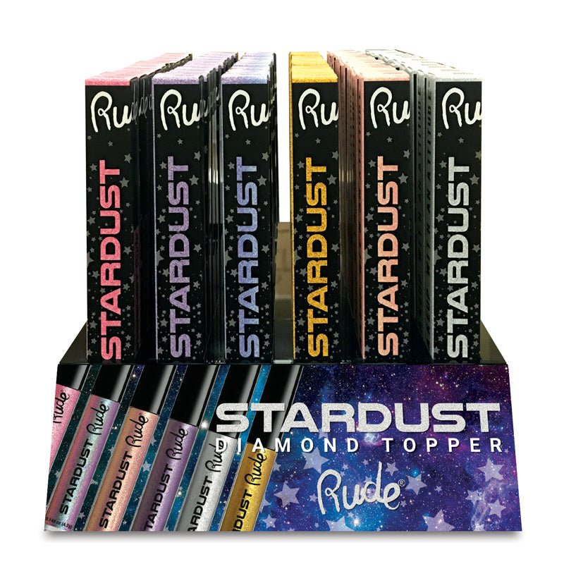 RUDE Stardust Diamond Topper Acrylic Display Set, 72 Pieces - ThisandThatShoppe