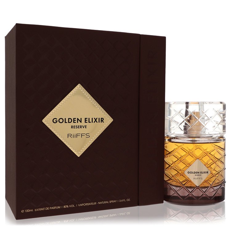 Riiffs Golden Elixir Reserve by Riiffs Extrait De Parfum Spray (Unisex) 100 ml für Herren