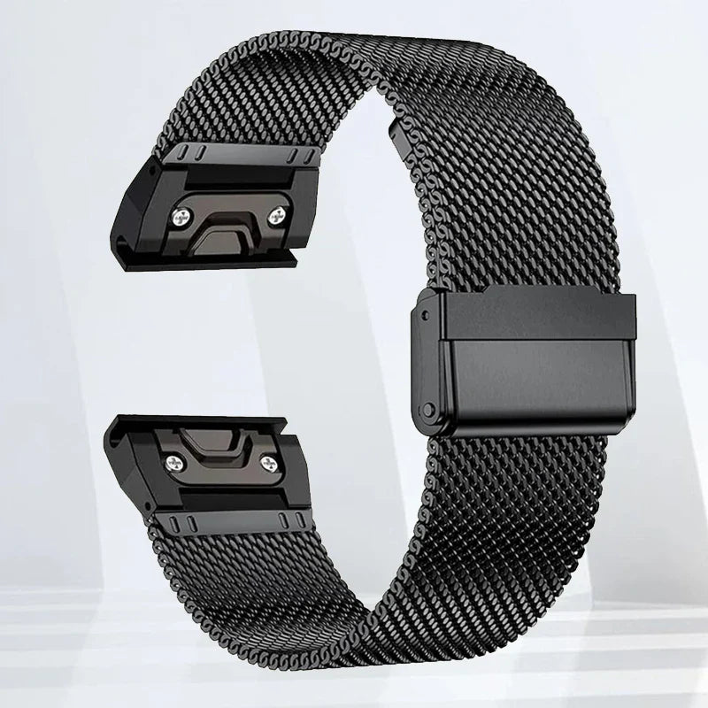 Garmin Edelstahlarmband – Robustes Metallarmband