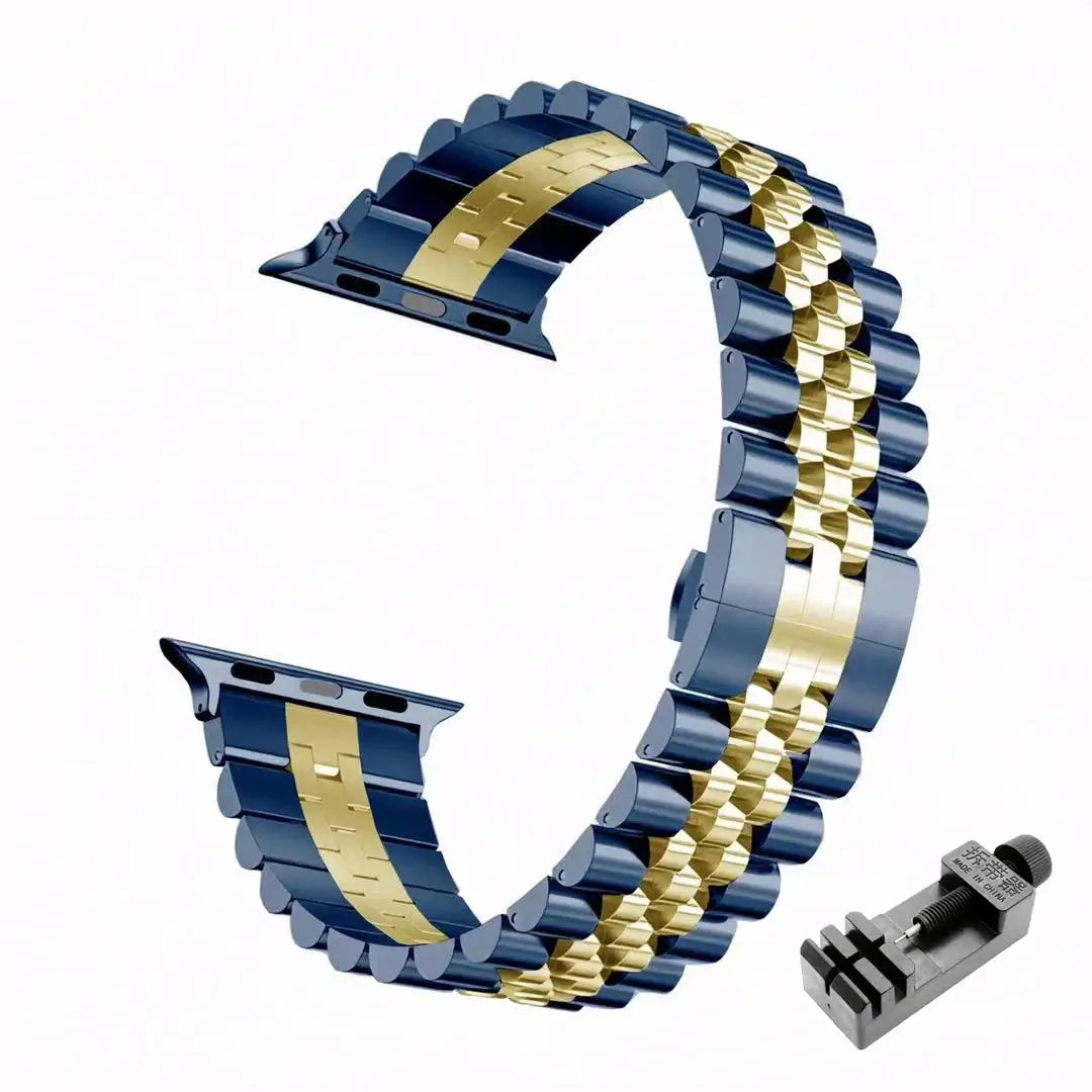 Bracelet Apple Watch en acier inoxydable – Design élégant et durable