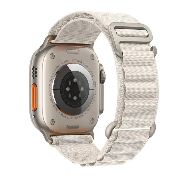 Bracelet en nylon pour Apple Watch - Boucle Alpine robuste