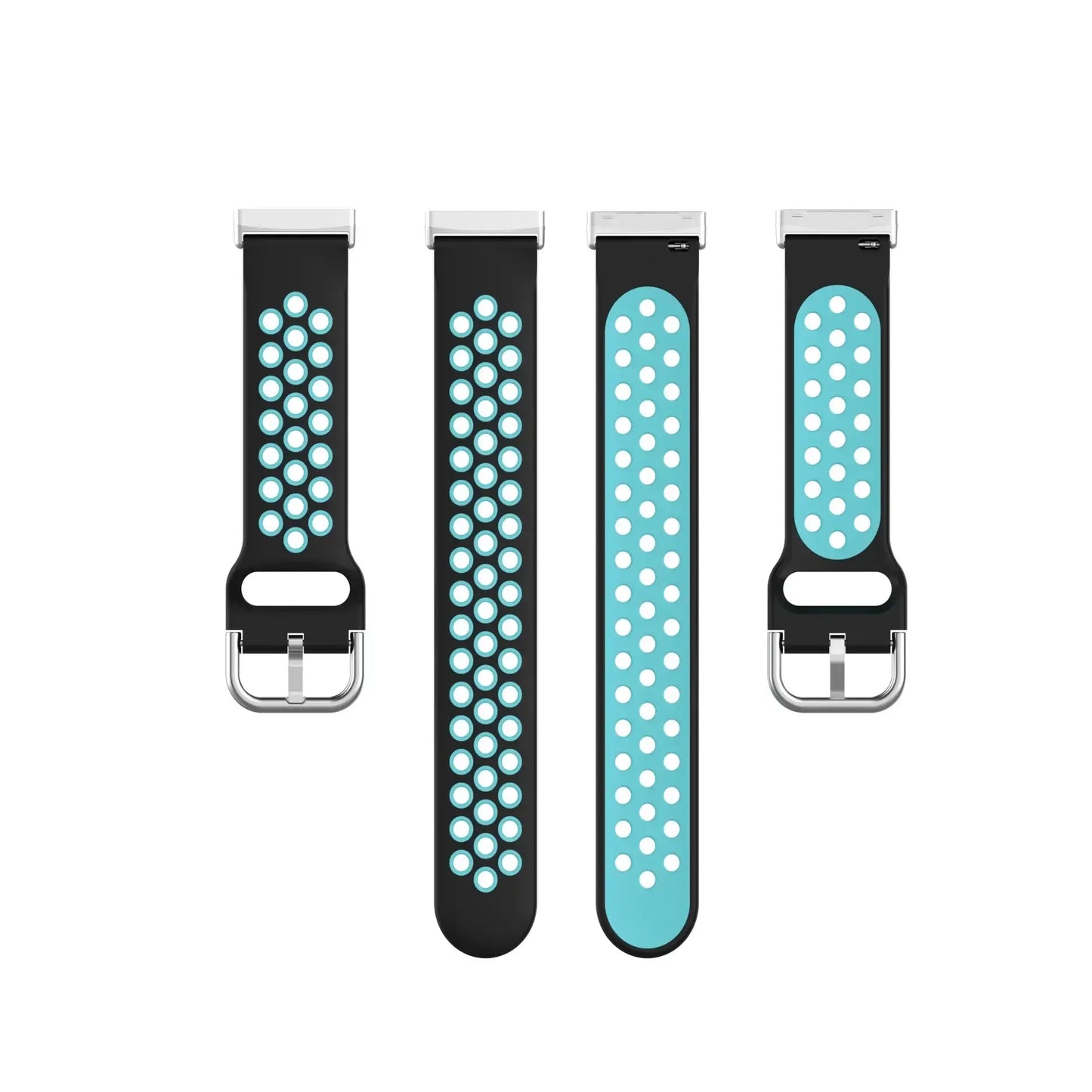 Fitbit Versa & Sense Silikonarmband – Atmungsaktive, stilvolle Armbänder