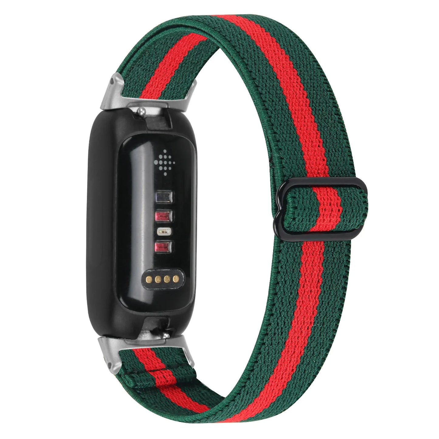 Bracelet Élastique en Nylon pour Fitbit Luxe - Doux et Respirant