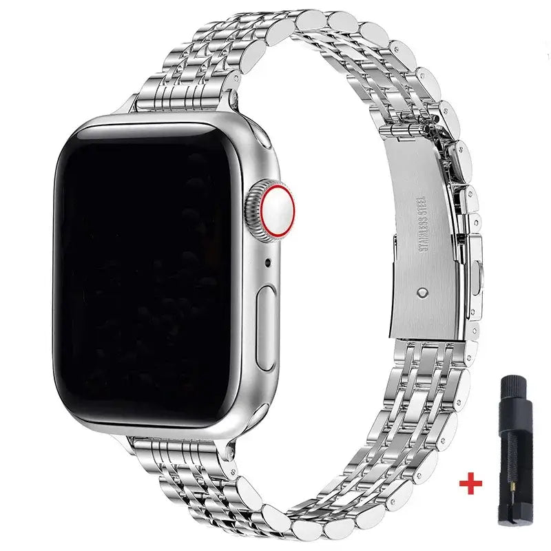 Apple Watch Edelstahlarmband – Elegantes, robustes Design