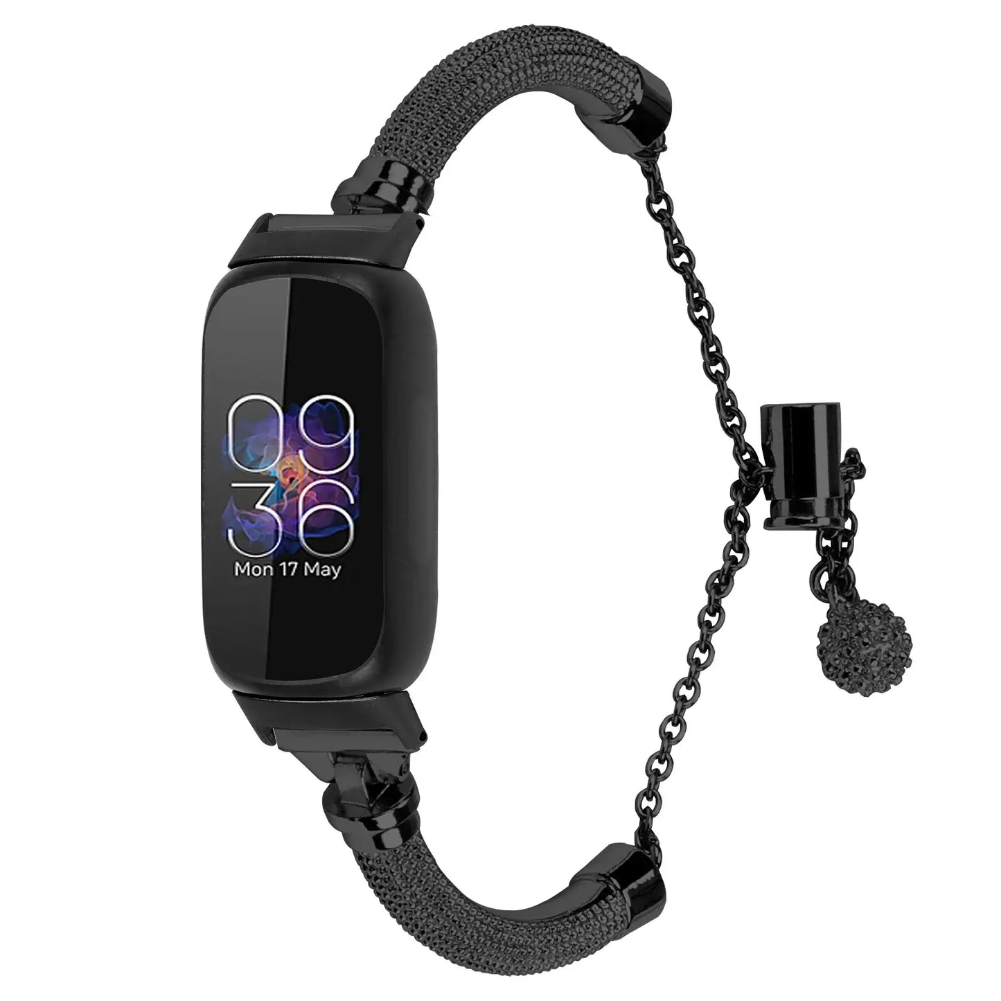 Fitbit Inspire 2, 1, HR Edelstahlarmband – Robustes Metallband