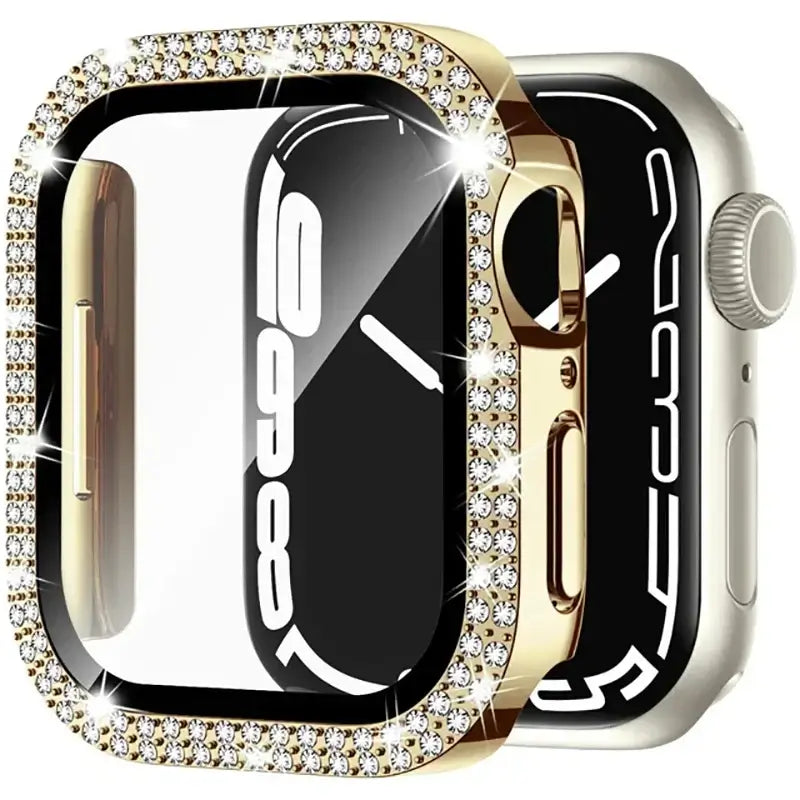 Apple Watch Hülle – Robuster, edler Schutz mit Edelsteinbesatz