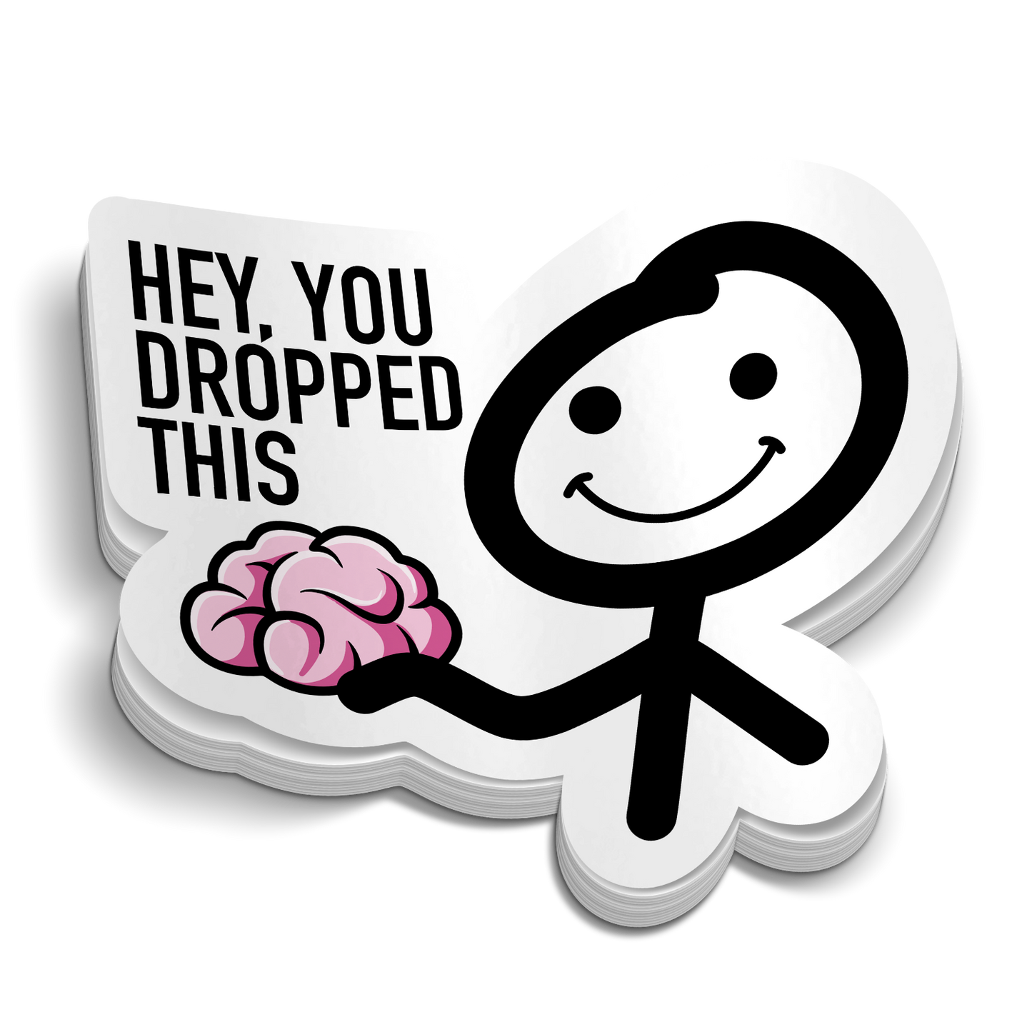 Du hast diesen Sticker fallen lassen