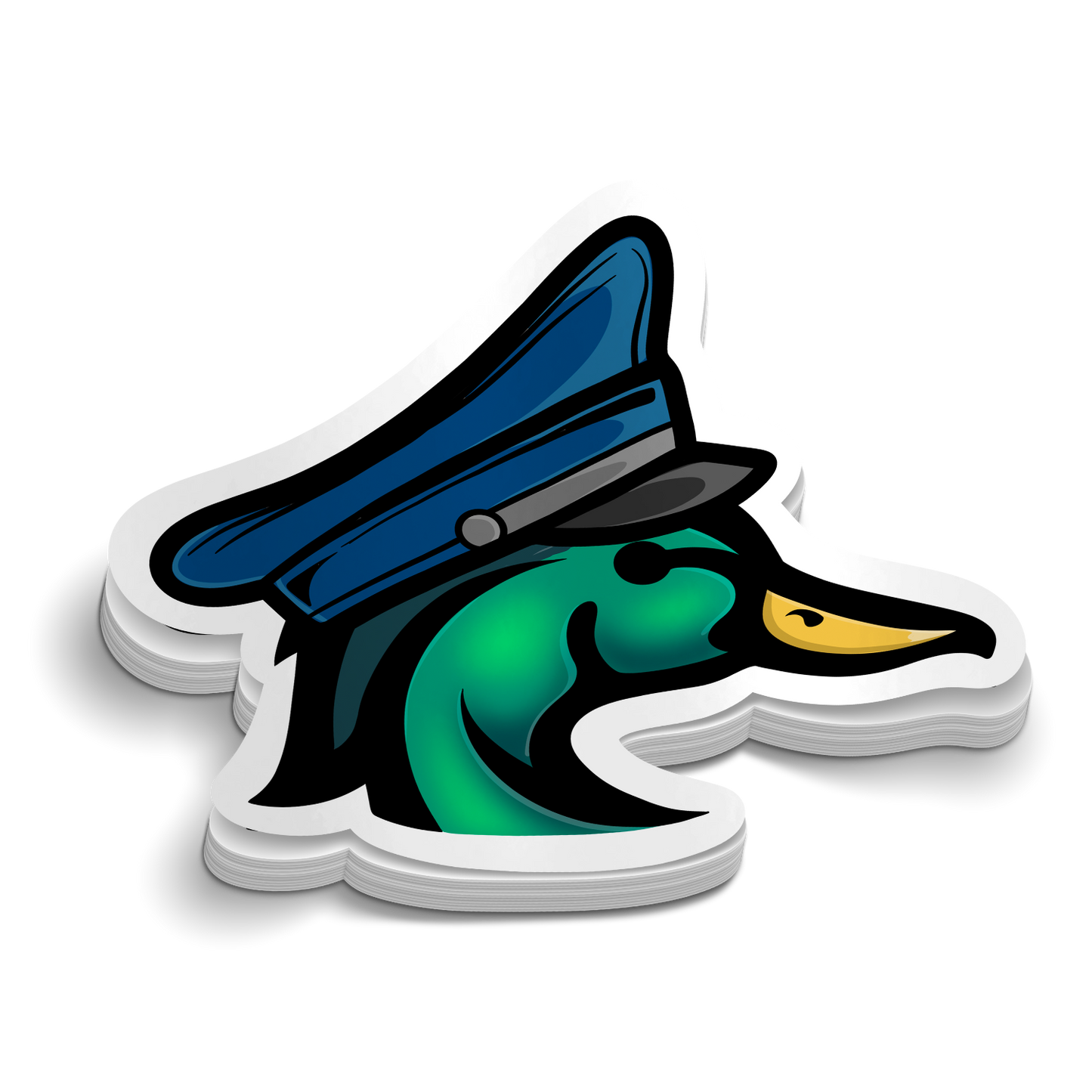 Autocollant de canard policier