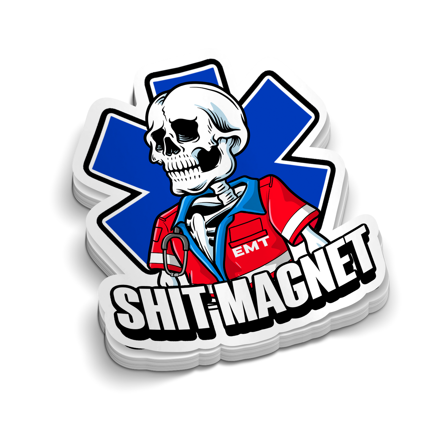 Sh*t Magnet Medic | Rettungssanitäter Aufkleber
