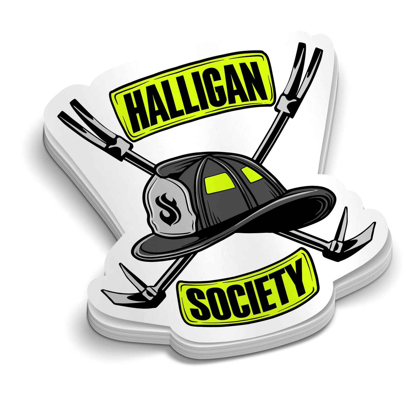 Halligan Society | Feuerwehr-Aufkleber