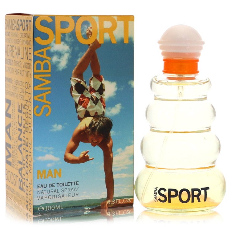 Samba Sport by Perfumers Workshop Eau De Toilette Spray 100 ml für Herren