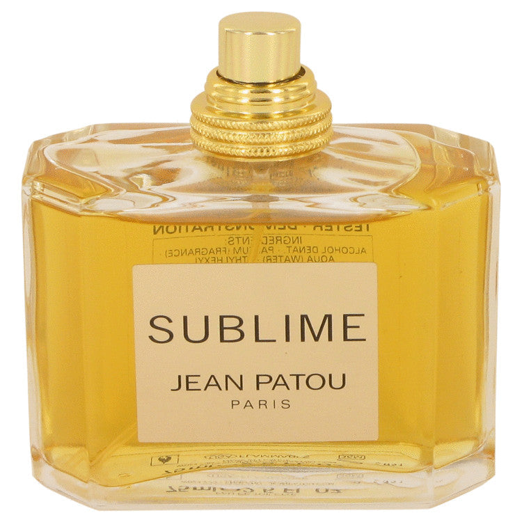 Sublime de Jean Patou Eau de Toilette Vaporisateur (Testeur) 75 ml pour Femme