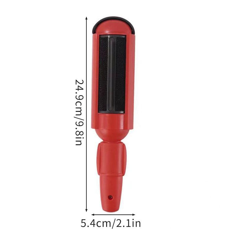 Pet Hair Remover Lint Rollers Brushes Clothes Hairball Remover Brush Dust Sticky Cleaner Fur Clean Pet Hair Tools Reusable Pet Hair Remover with Self-Cleaning Base Pet Hair Double Sided Brush