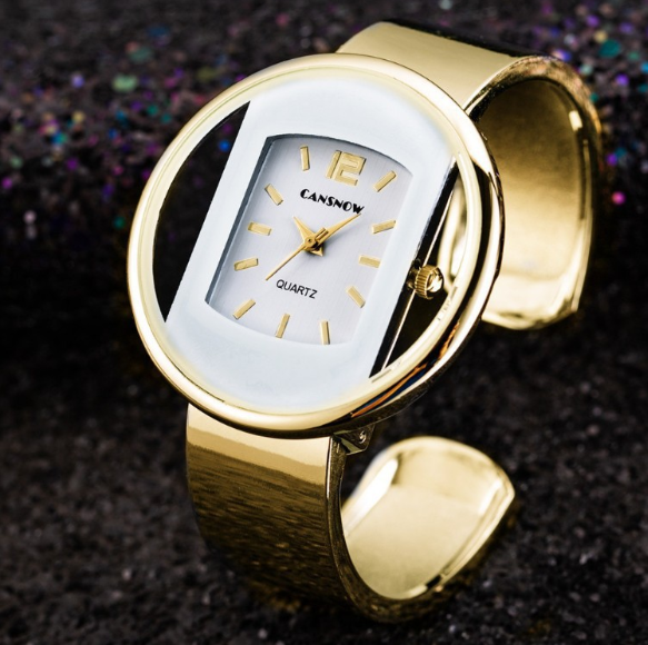 Women Watches New Luxury Brand Bracelet Watch Gold Silver Dial Lady Dress Quartz Clock Hot For Women and Girls