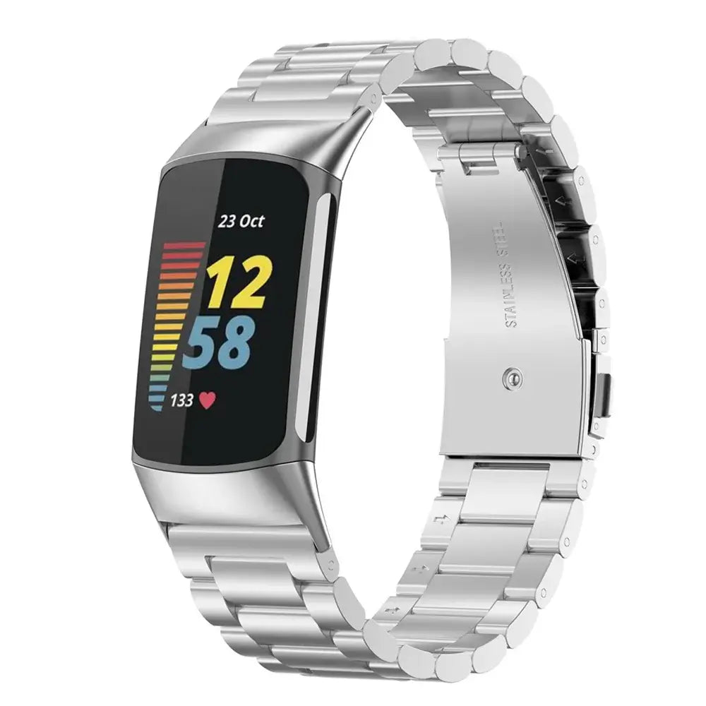 Fitbit Charge 5 6 Edelstahlarmband – Elegantes, robustes Design