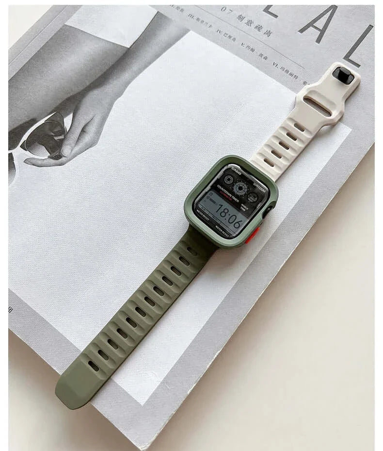 Apple Watch Silikonarmband – Strapazierfähiges, bequemes Armband