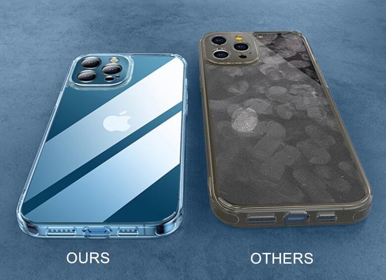 Ultra Thin Clear Soft Silicone Phone Case For iPhone 14 13 12 11 Pro Max XS X XR 7 8 Plus Mini Shockproof Protect Cover Crystal Clear Anti-Scratch Case Protect the Camera Lens Shockproof Bumper Cover Phone Case