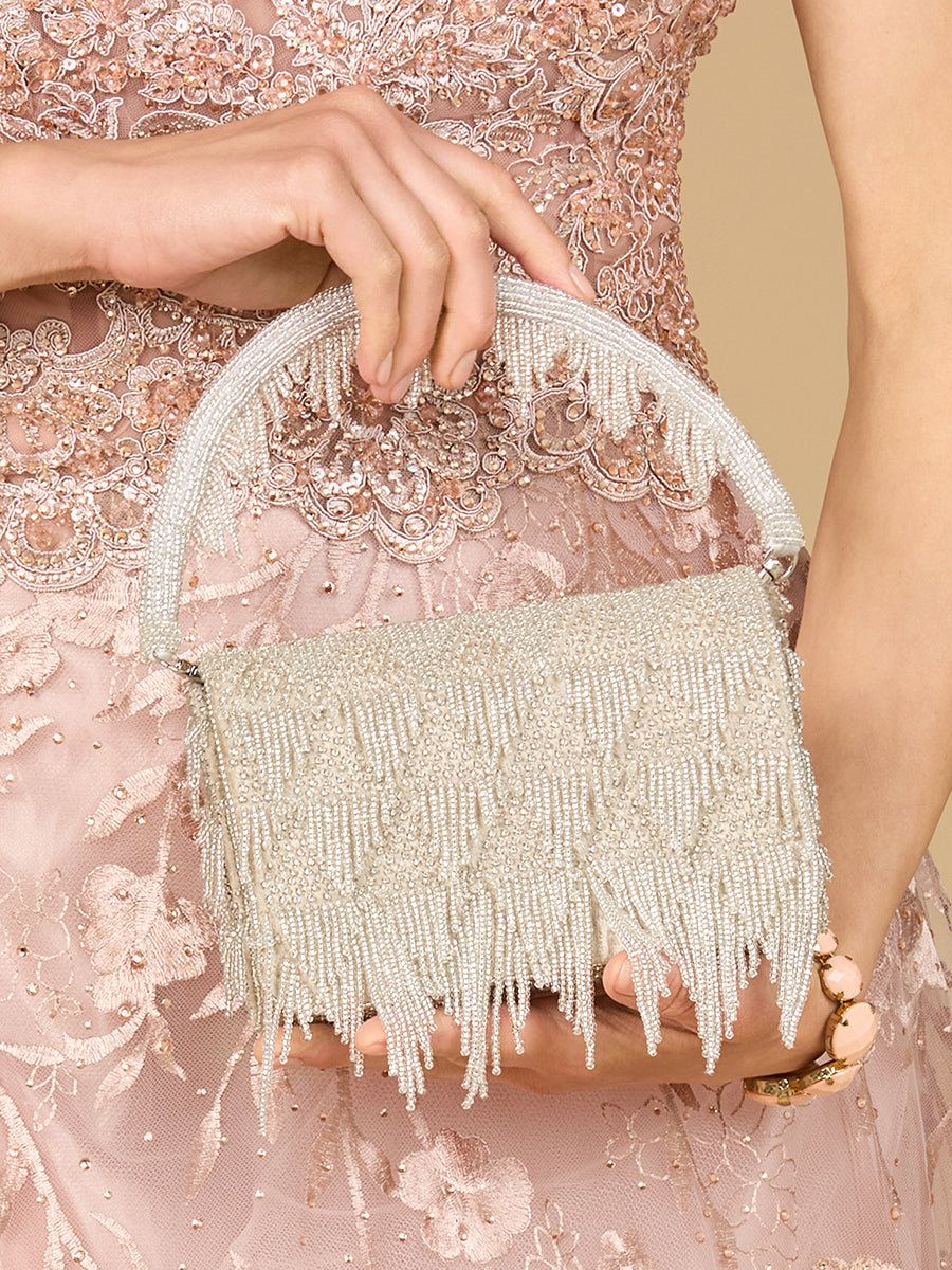 Pochette "Arm Candy" argentée