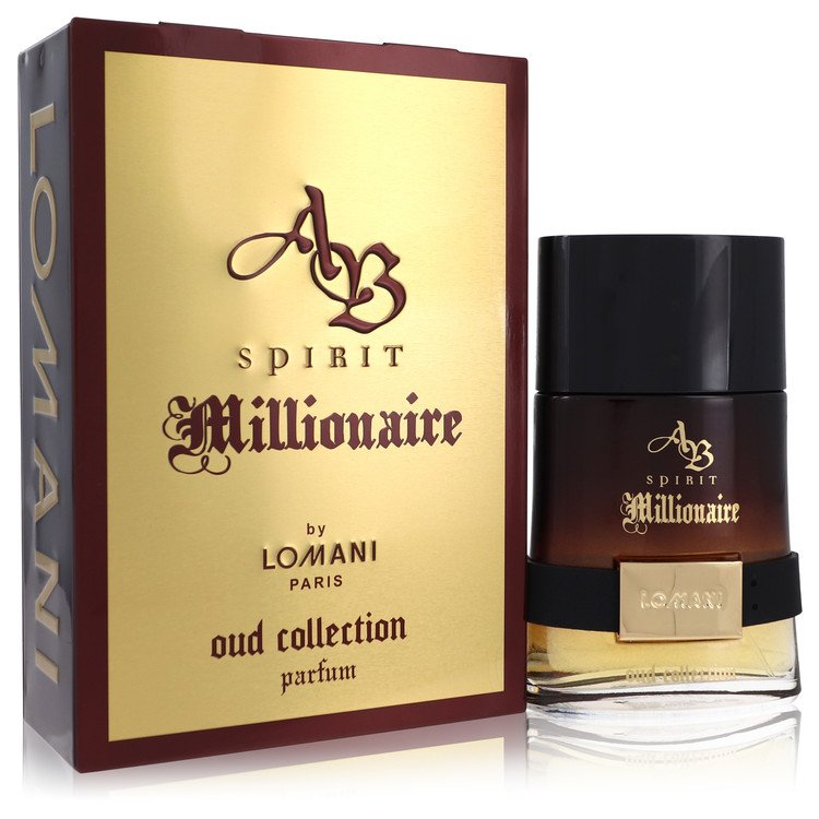 Spirit Millionaire Oud Collection par Lomani Eau De Parfum Vaporisateur 100 ml pour Homme