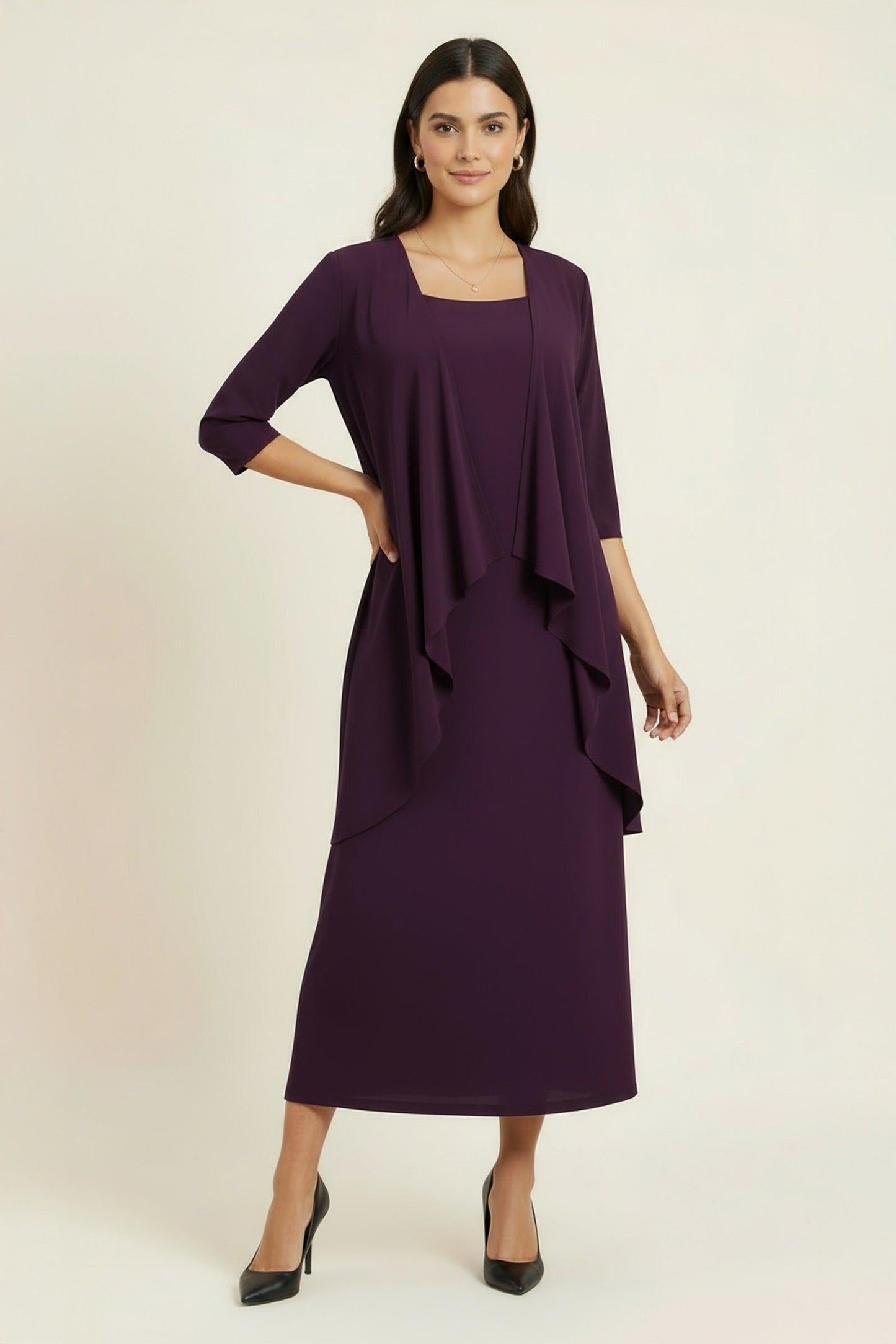 Amoris T9000 Semi-Formal Evening 2-Piece Gown