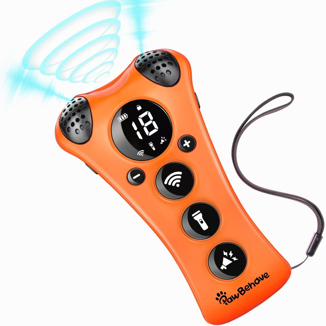 PawBehave Einstellbarer Ultraschall-Hundetrainer – der weltweit erste Frequenzvariable Haustier-Verhaltenskorrektor