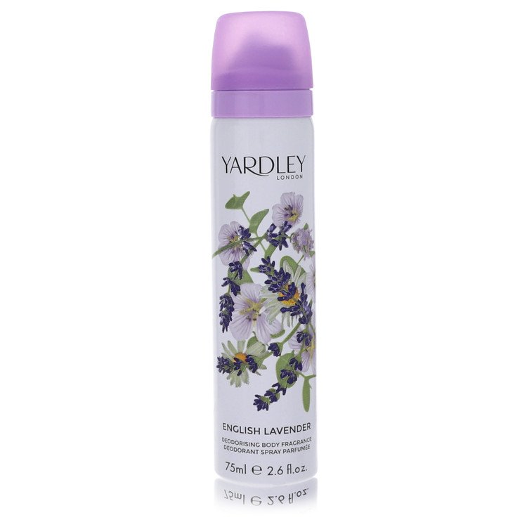 English Lavender de Yardley London Rafraîchissant Spray Corporel (Unisexe) 75 ml pour Femme