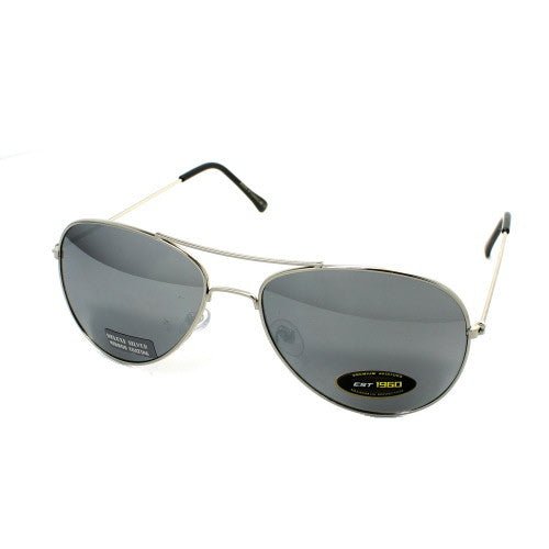 Air Force Aviator Silver Mirror Sunglasses - ThisandThatShoppe