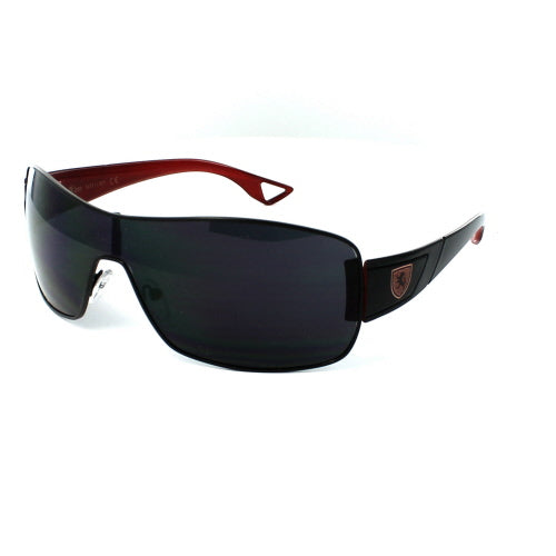 KHAN Sonnenbrille Shield 3311 - Black-Black