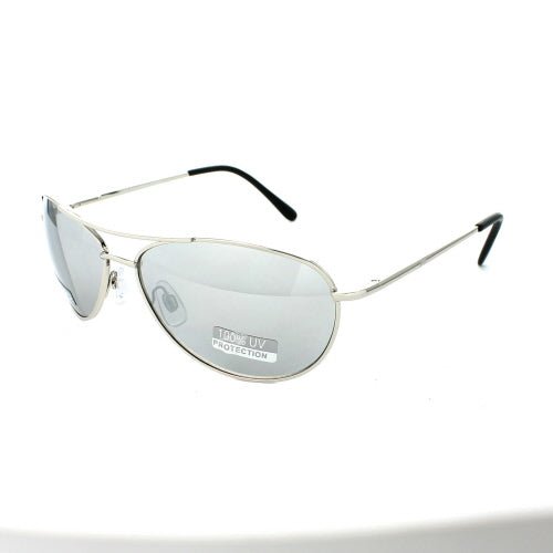 Aviator Sunglasses ST2827 - Silver - ThisandThatShoppe